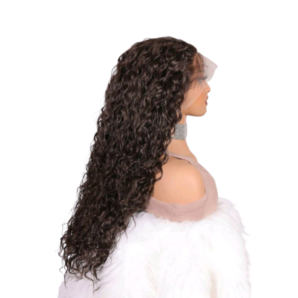 Velvet Curl Lace Front Wig - Chocolate Brown