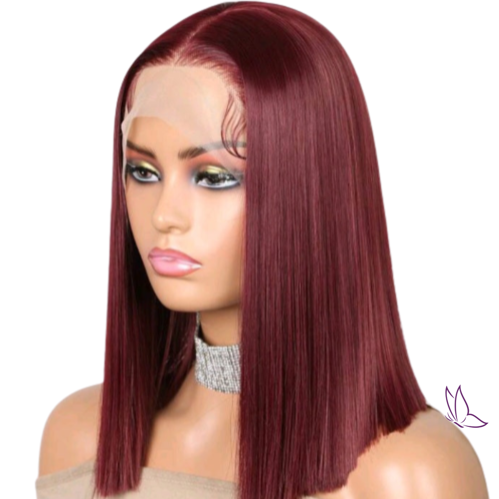 Ruby Luxe Bob Lace Front Wig - 16inch Human Blend