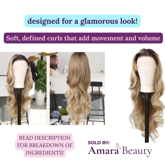 Golden Bombshell Lace Front Wig - 30 inch